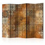 paris prix Paravent 5 Volets "Old Tiles" 172x225cm