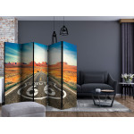 Paris Prix Paravent 5 Volets "Route 66" 172x225cm