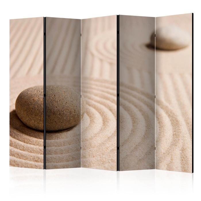 Paris Prix Paravent 5 Volets "Sand & Zen" 172x225cm