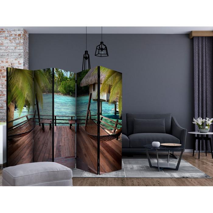 Paris Prix Paravent 5 Volets "Summer Rest" 172x225cm