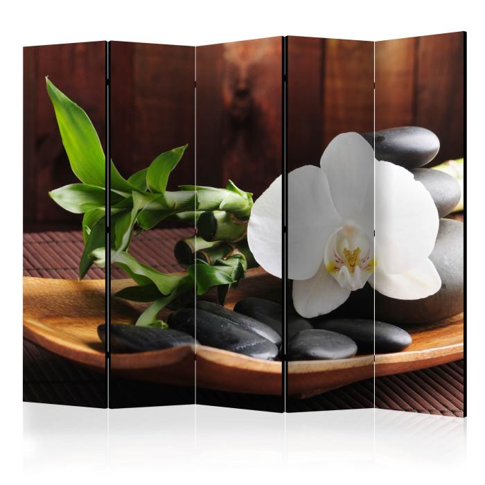 Paris Prix Paravent 5 Volets "Temple Zen" 172x225cm