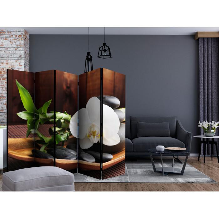 Paris Prix Paravent 5 Volets "Temple Zen" 172x225cm