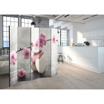 Paris Prix Paravent 5 Volets "Zen Flowers" 172x225cm