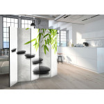 Paris Prix Paravent 5 Volets "Zen Stones" 172x225cm