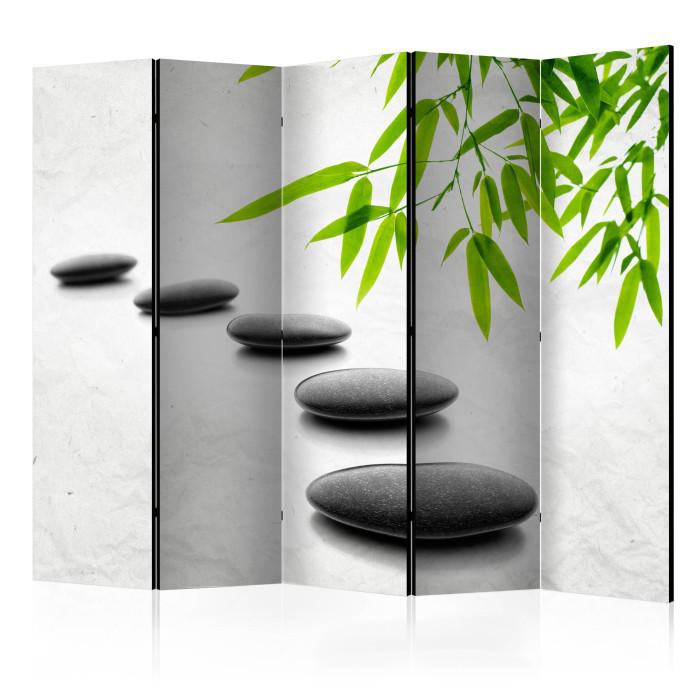 Paris Prix Paravent 5 Volets "Zen Stones" 172x225cm