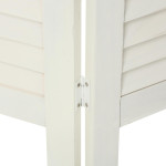 Paris Prix Paravent Bois 170x120cm Blanc