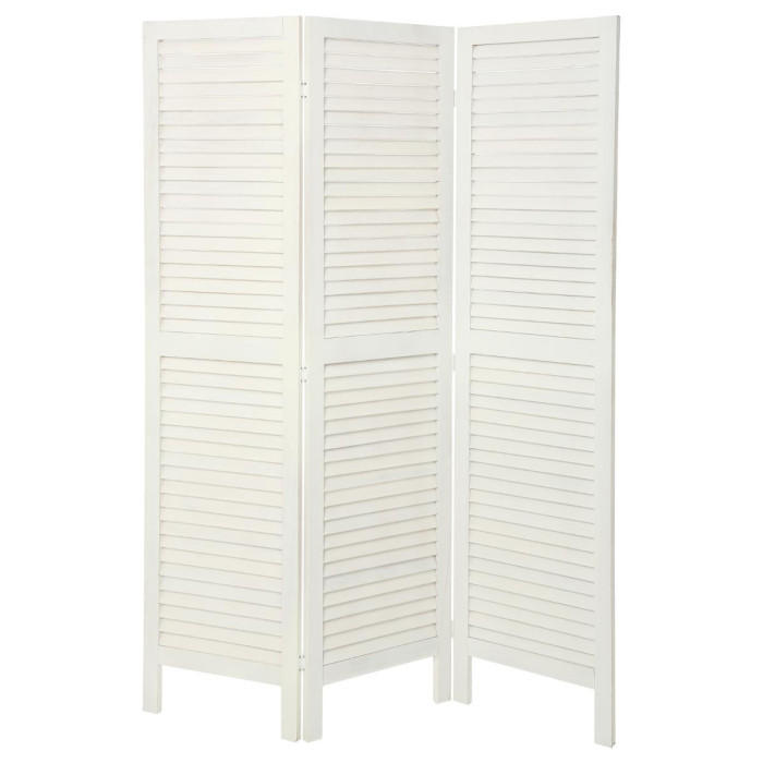 Paris Prix Paravent Bois 170x120cm Blanc