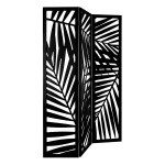 paris prix Paravent Design "Contemporain" 170cm Noir