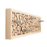 paris prix Patère 5 Crochets "Juniper" 45cm Naturel