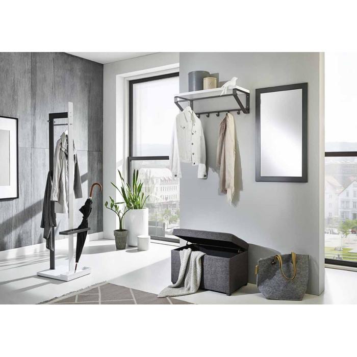 Paris Prix Patère Murale Design "Kare" 70cm Blanc