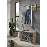 Paris Prix Patère Murale Design "Remo" 107cm Naturel