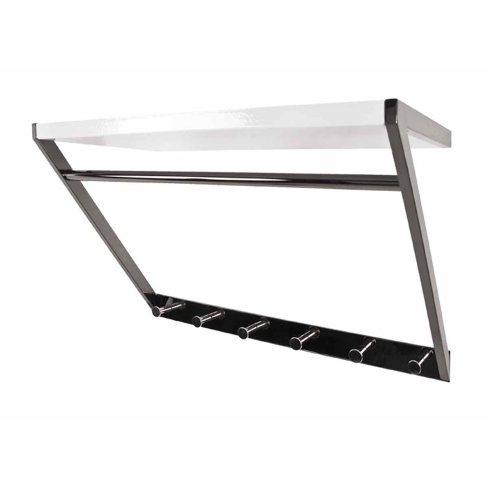 Paris Prix Patère Murale Design "Xabi" 60cm Blanc