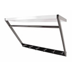 paris prix Patère Murale Design "Xabi" 60cm Blanc