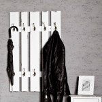 Paris Prix Patère Murale Vintage "Anie" 100cm Blanc