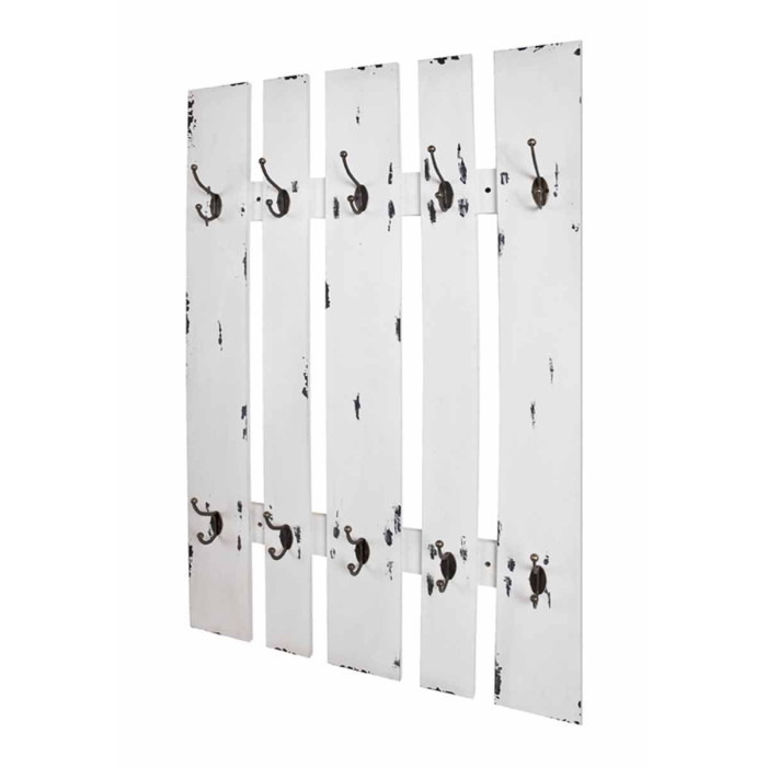 Paris Prix Patère Murale Vintage "Anie" 100cm Blanc
