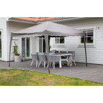 Paris Prix Pavillon En Tissu "Gazebo" 295cm Marron