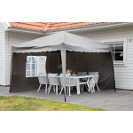 Paris Prix Pavillon En Tissu "Gazebo" 295cm Marron