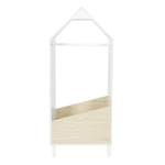 Paris Prix Penderie Enfant "Maya" 116cm Blanc & Beige