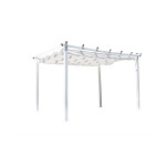Paris Prix Pergola Avec Toit "Lazio" 345cm Blanc