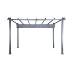 Paris Prix Pergola Avec Toit "Lazio" 395cm Gris