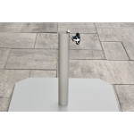 Paris Prix Pied De Parasol En Métal "Fit" 50cm Gris