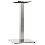 Paris Prix Pied De Table Design "Caro" 90cm Argent