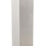Paris Prix Pied De Table Design "Caro" 90cm Argent