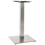 paris prix Pied de Table Design "Caro" 90cm Argent