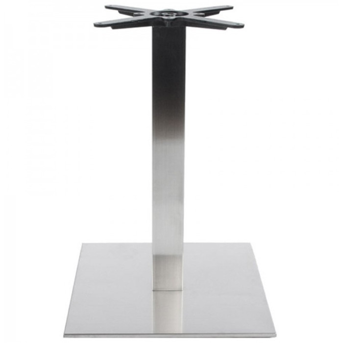 Paris Prix Pied De Table En Acier "Alco" 75cm Argent