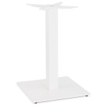 paris prix Pied de Table en Métal "Algun" 73cm Blanc