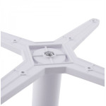 Paris Prix Pied De Table En Métal "Misco" 45cm Blanc