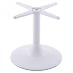 paris prix Pied de Table en Métal "Misco" 45cm Blanc