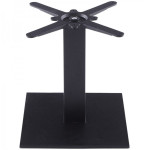 paris prix Pied de Table en Métal "Misco" 45cm Noir