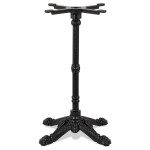 Paris Prix Pied De Table Vintage "Bazoer" 73cm Noir
