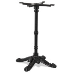paris prix Pied de Table Vintage "Bazoer" 73cm Noir
