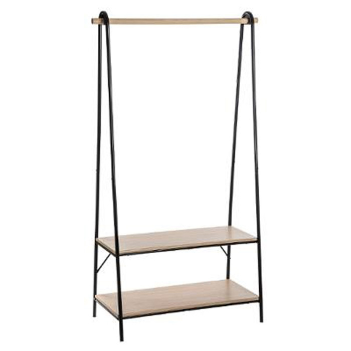 Paris Prix Portant à Vêtement "Janot" 164cm Naturel