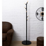 Paris Prix Porte-Manteaux Design "Cifano" 175cm Noir
