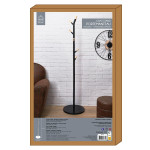Paris Prix Porte-Manteaux Design "Cifano" 175cm Noir