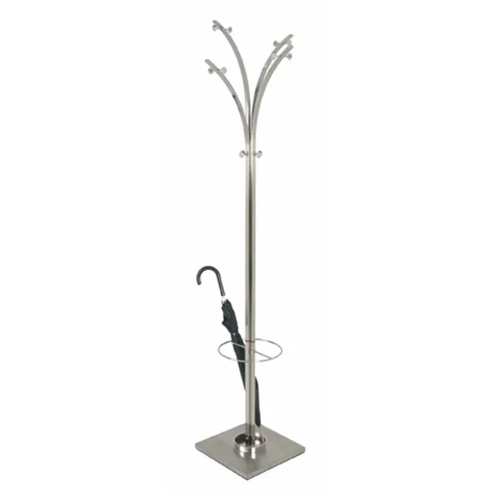 Paris Prix Porte-Manteaux Design "Outan" 187cm Inox