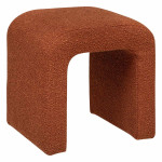 paris prix Pouf Bouclette Design "Sevi" 43cm Ambre