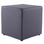 paris prix Pouf Carré Design "Cube" 41cm Noir