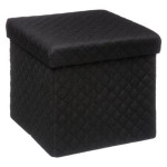 paris prix Pouf Carré Design "Mix N'Modul" 31cm Noir