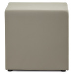Paris Prix Pouf Carré Design "Parisian" 41cm Gris