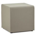 paris prix Pouf Carré Design "Parisian" 41cm Gris