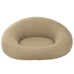 Paris Prix Pouf De Jardin "Donut" 175cm Beige