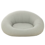 Paris Prix Pouf De Jardin "Donut" 175cm Gris
