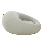 Paris Prix Pouf De Jardin "Donut" 175cm Gris