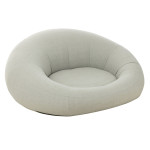 paris prix Pouf de Jardin "Donut" 175cm Gris