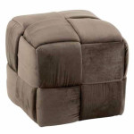 paris prix Pouf Design "1 Personne" 42cm Gris Foncé