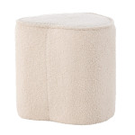 paris prix Pouf Design Enfant "Heart" 32cm Beige